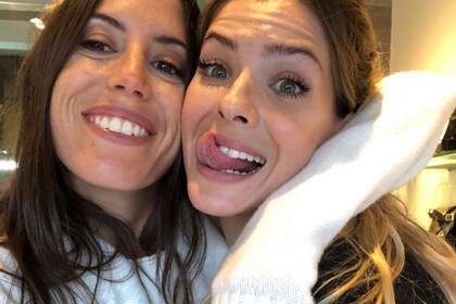 La China Suárez volvió de Miami a donde fue a conocer al bebé de su amiga Sofía Sarkany