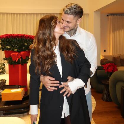 La China Suárez y Mauro Icardi celebraron su amor con un gran evento en su casa en Estambul