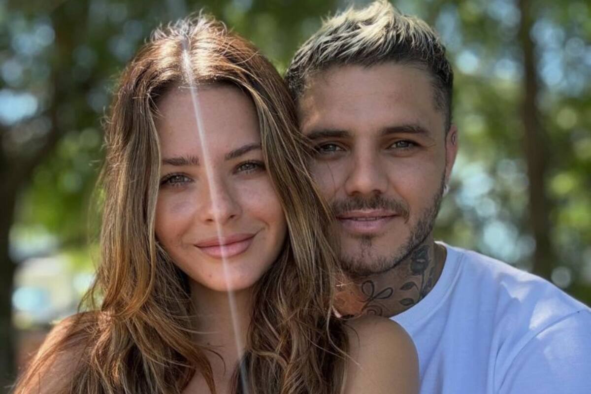 La China Suárez y Mauro Icardi celebraron un año juntos