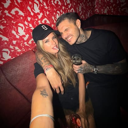 La China Suárez y Mauro Icardi compartieron foto de su salida en las redes (Foto: Instagram @mauroicardi)