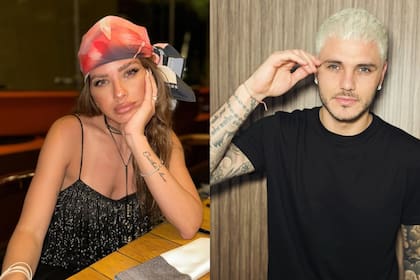 La China Suárez y Mauro Icardi estuvieron juntos en 2021 cuando él estaba casado con Wanda Nara y, en las últimas semanas, surgieron rumores de que se habrían reencontrado (Foto: Instagram/@sangrejaponesa y @mauroicardi)