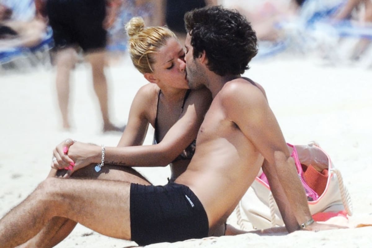 La China Suárez y Nicolás Cabré cuando recién comenzaban a salir, en una escapada al Caribe, que realizaron en 2012