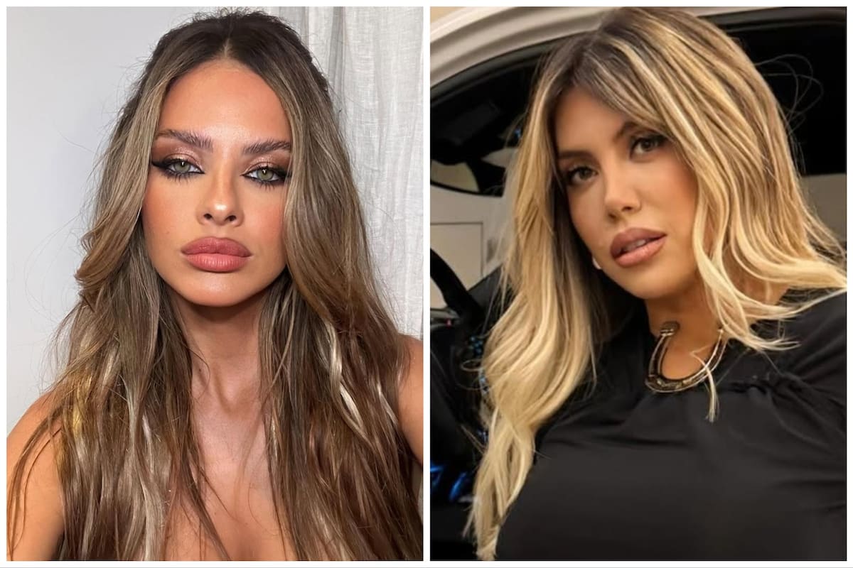 La China Suárez y Wanda Nara, una guerra que empezó en 2021 y pareciera no tener fin (Foto: Instagram/@sangrejaposa y @wanda_nara)