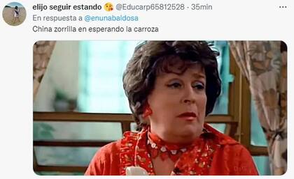 La China Zorilla de la aclamada película argentina Esperando La Carroza