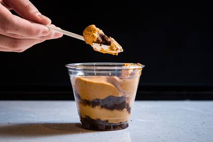La chocotorta, con auténtico dulce de leche argentino, es el hit entre los postres.