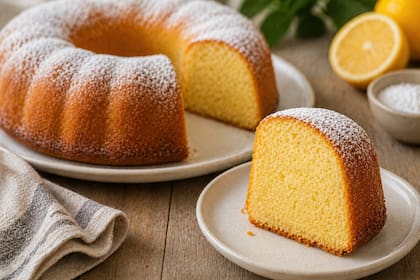 La ciambella es un postre italiano ideal para compartir el mate de la tarde