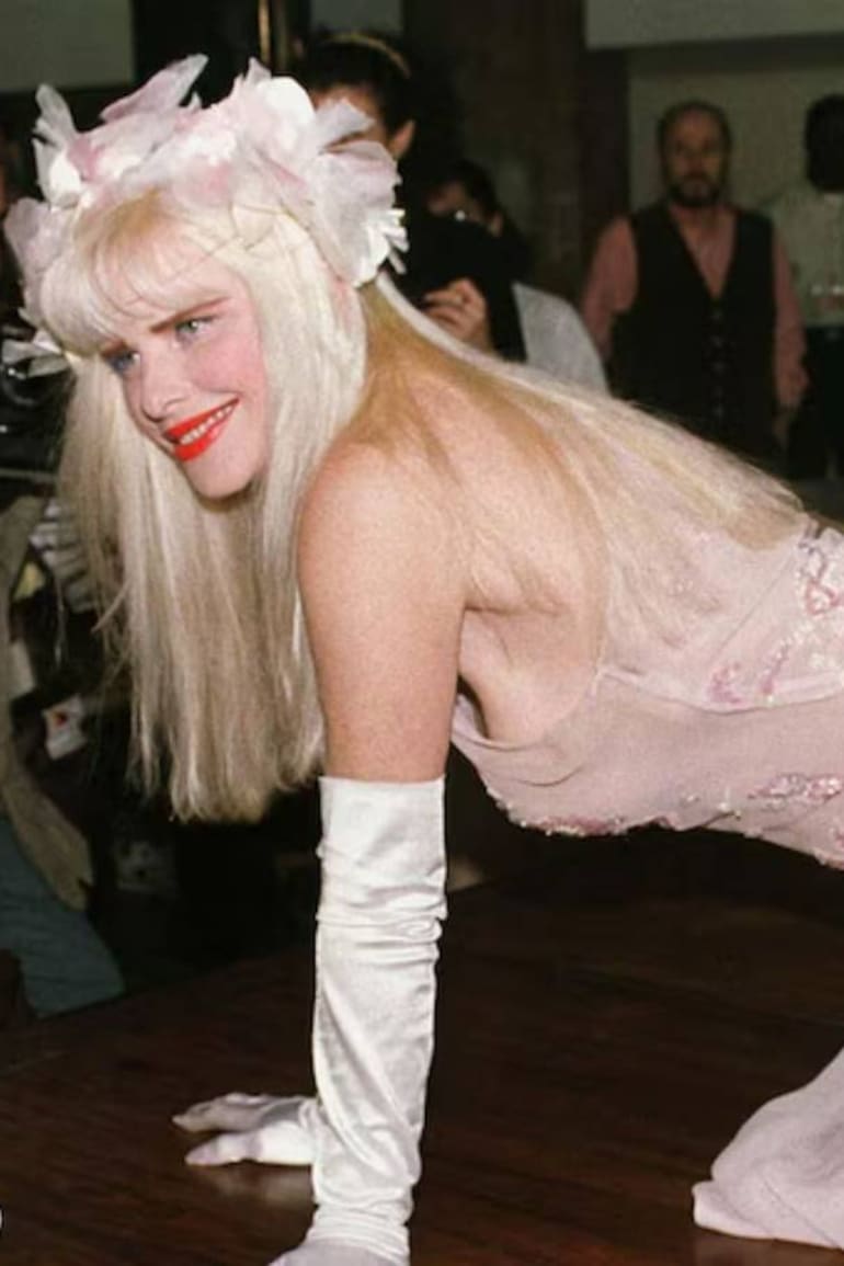La Cicciolina hizo un show erótico en el boliche New York City, en Buenos Aires, cuando llegó en 1990 (imagen ilustrativa)