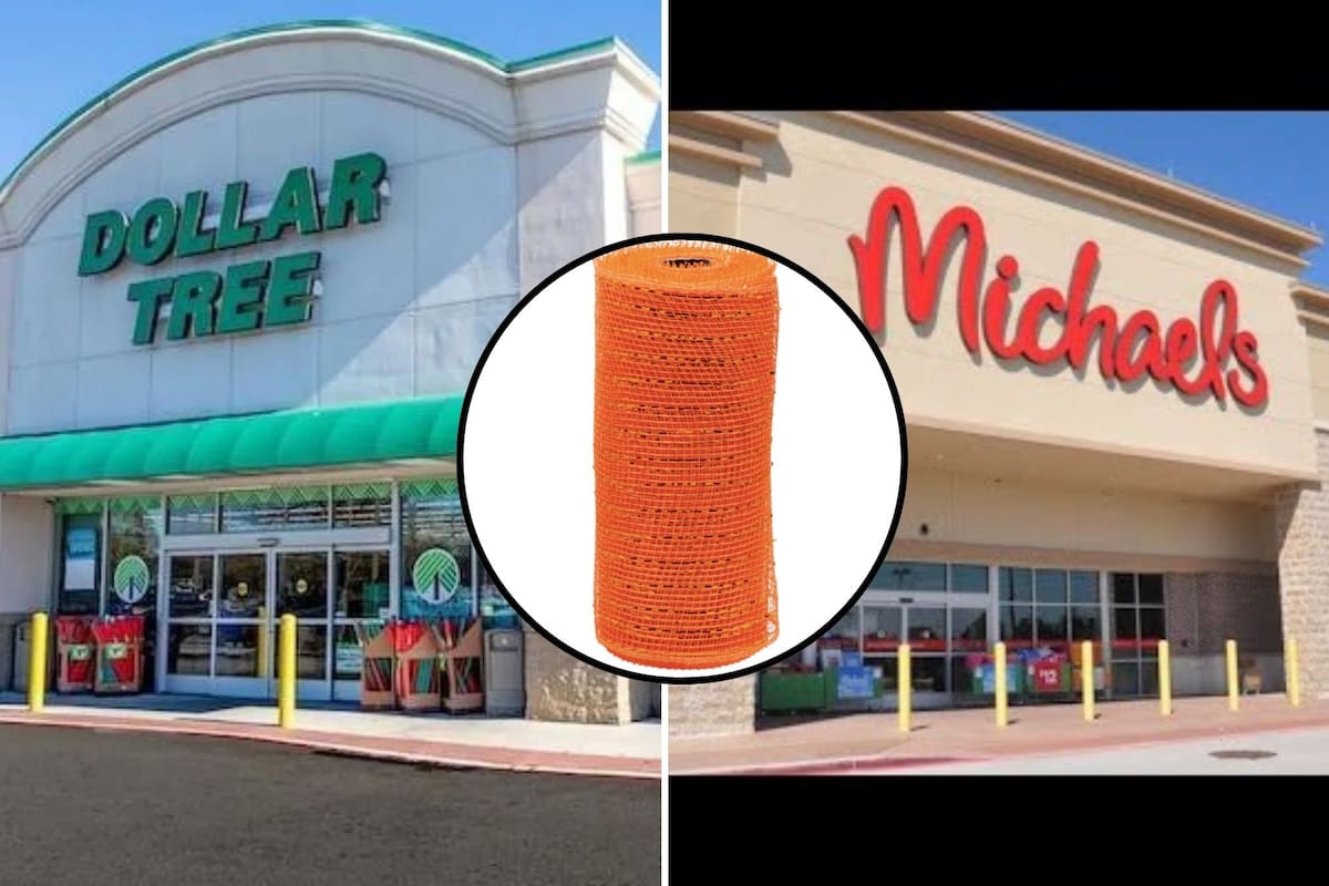 La cinta para cualquier manualidad que se vende en Dollar Tree a 88% menos que en Michaels. (Collage Canva YouTube - Dollar Tree)