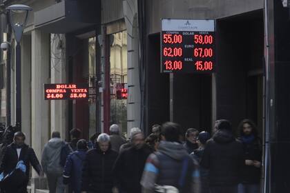 La City, ayer, cuando apenas había abierto el mercado