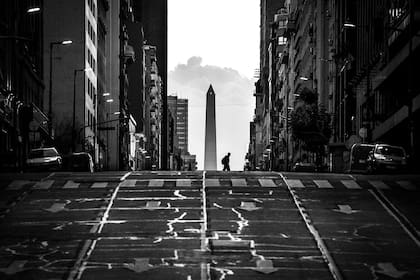 La city porteña está desolada.