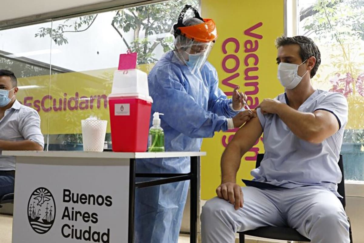 La Ciudad completó los turnos de la primera tanda de vacunación