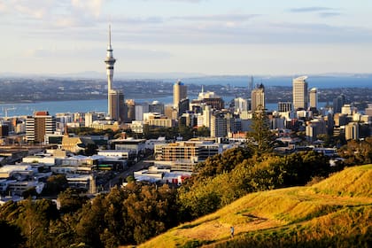 La ciudad de Auckland, en Nueva Zelanda