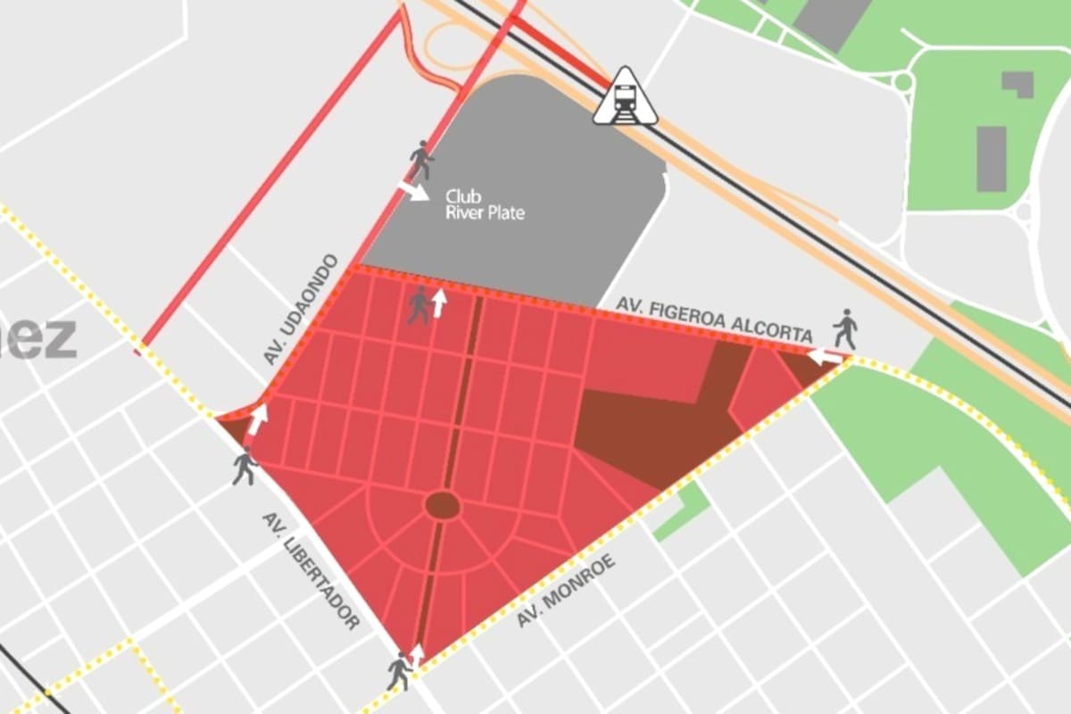 La Ciudad de Buenos Aires desplegará un amplio operativo de seguridad en los alrededores del estadio Monumental y de Ciudad Universitaria con motivo de la despedida de Lionel Messi de la selección argentina