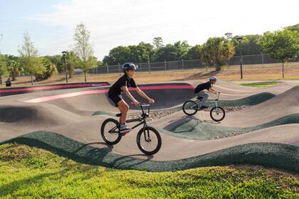 La ciudad de Florida, a 20 minutos de Orlando, que inauguró un parque con diferentes pistas de patinaje