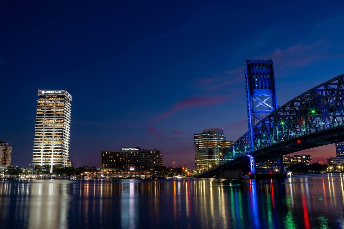 La ciudad de Jacksonville, ubicada al norte de Florida, suele ser una de las que registra temperaturas más bajas del estado