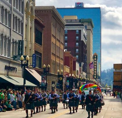 La ciudad de Knoxville, en Tennessee