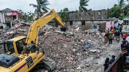 La ciudad de Les Cayes fue la más afectada por el terremoto del 14 de agosto.