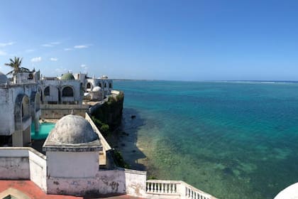 La ciudad de Mombasa en Kenia