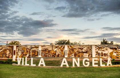 La ciudad de Villa Angela.