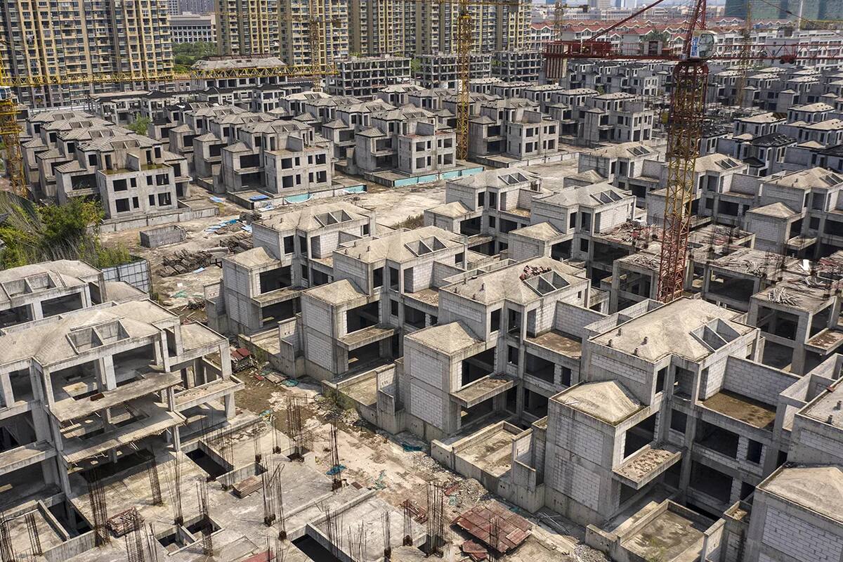 La ciudad es un reflejo de la crisis inmobiliaria en China