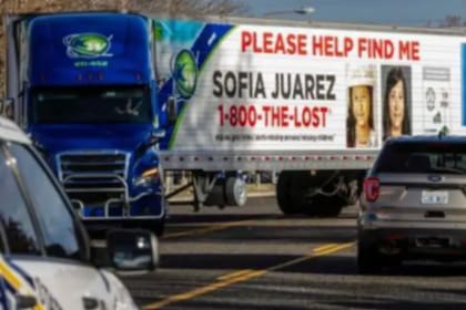 La ciudad fue ploteada con avisos para que los lugareños puedan aportar datos sobre Sofía