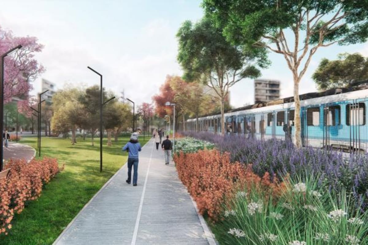 La Ciudad sumará un nuevo espacio verde con este proyecto (Foto: GCBA)