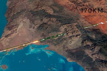 La ciudad tendría 170 kilómetros a lo largo con todos los servicios e infraestructura subterránea