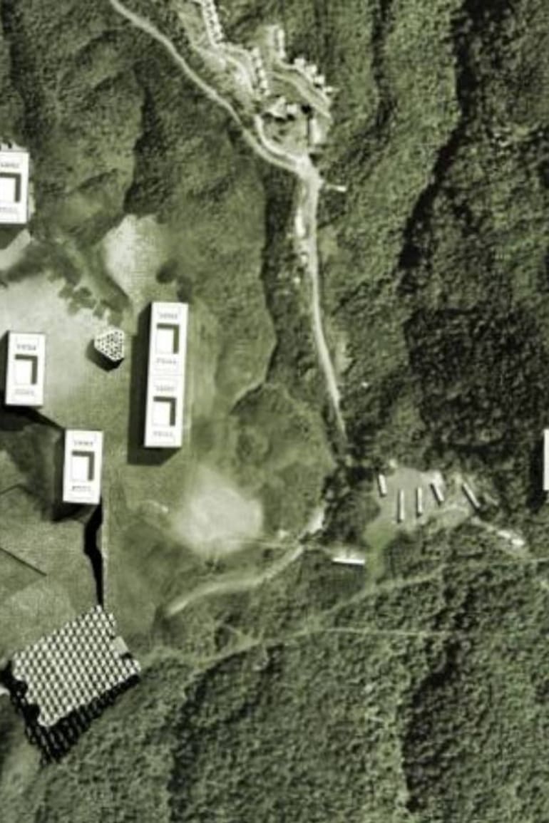 La Ciudad Universitaria de Tucumán estaba emplazada en el Cerro San Javier y contaba con edificios para las facultades, viviendas para estudiantes, un centro comunal, estadios y hasta un lago artificial