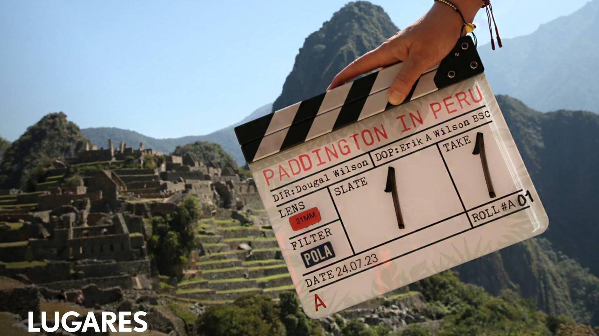 La ciudadela inca de Machu Picchu es una de las locaciones de la recién estrenada película..