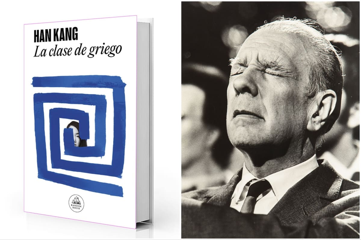 "La clase de griego", de la ganadora del Nobel, y un célebre primerísimo primer plano de Borges