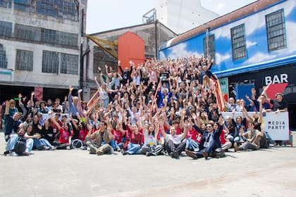 La clásica postal de la Media Party 2026 en Buenos Aires