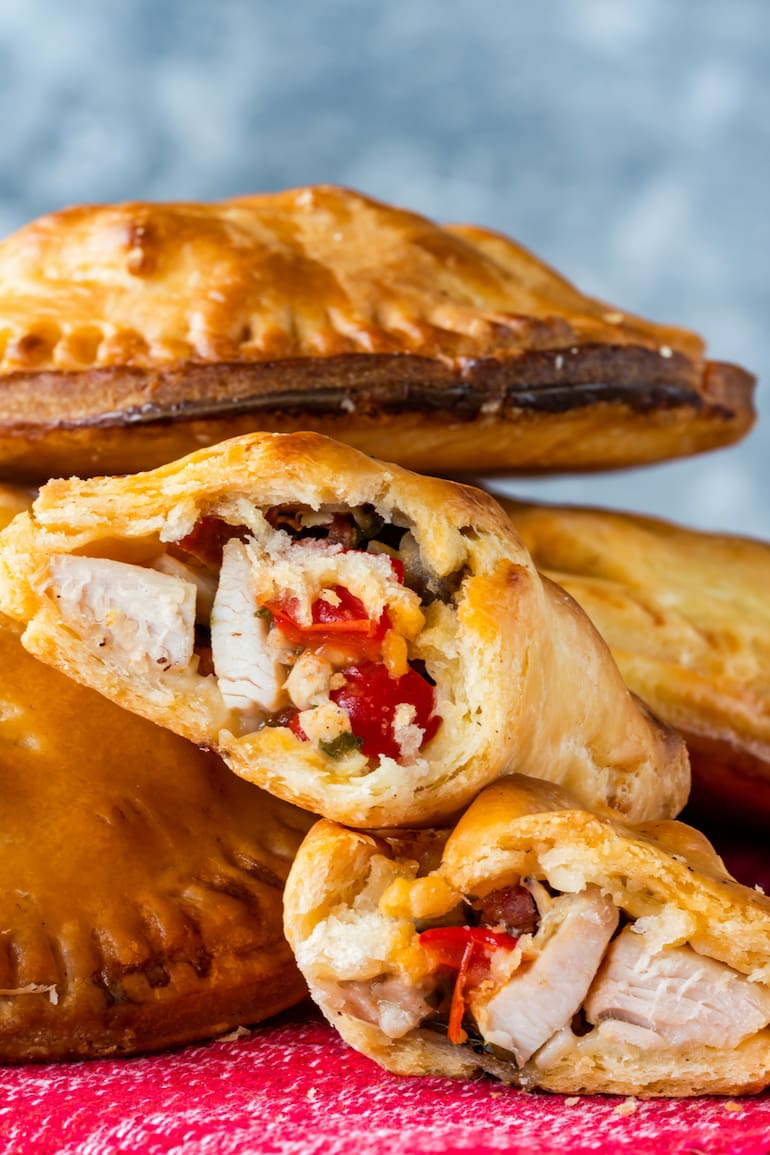 La clave de una empanada o tarta es el equilibrio entre la masa y el sabroso relleno.