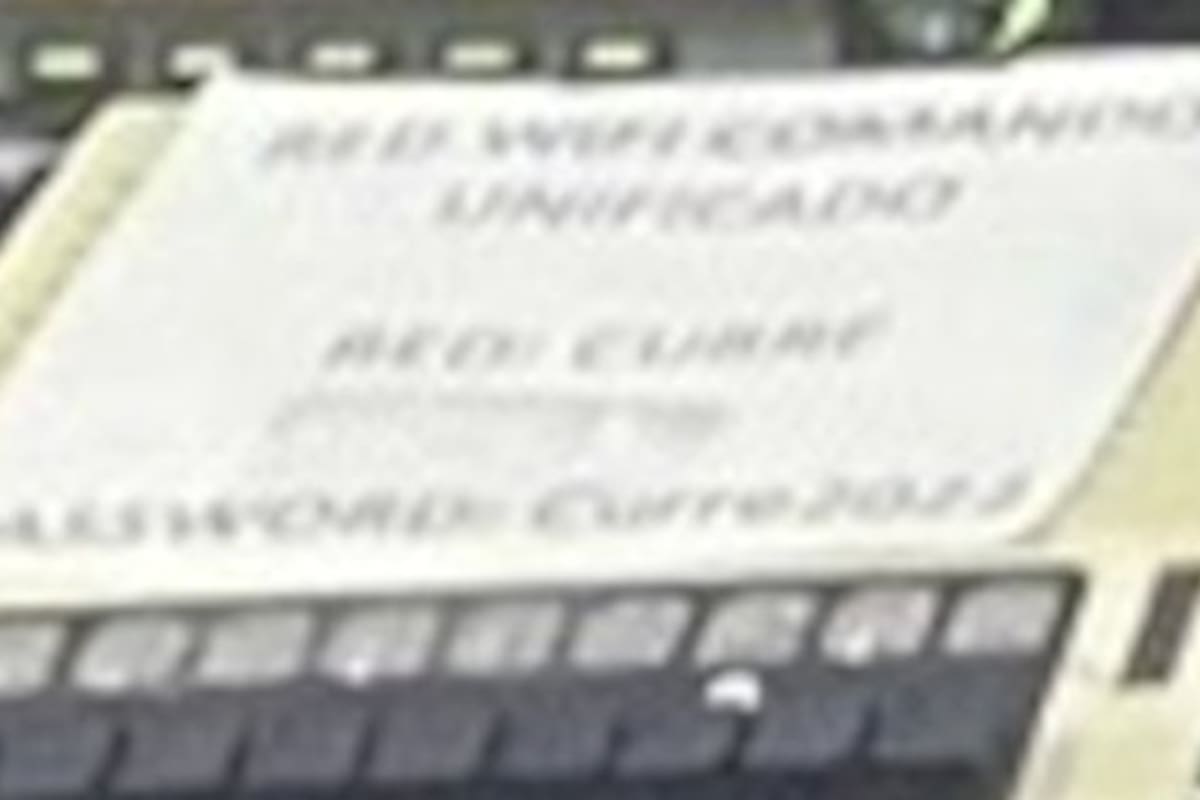 La clave de wifi que fue filtrada por la foto que subió Iñaki Gutiérrez desde el búnker de seguridad de la Ciudad