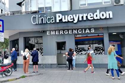 La clínica Pueyrredón de Mar del Plata donde se encuentra internado el hombre baleado