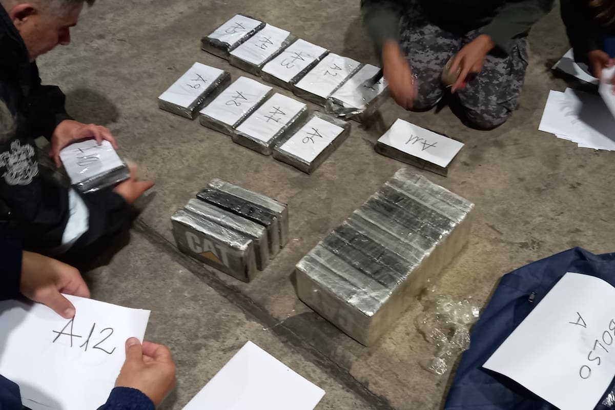 La cocaína fue secuestrada en abril del año pasado