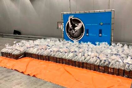 La cocaína secuestrada en Rotterdam y que había salido de Paraguay