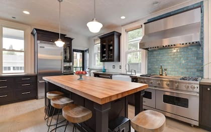 La cocina de la mansión fue renovada