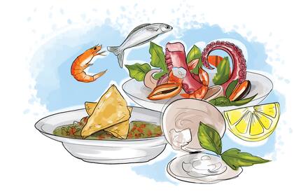 La cocina de mar no solo es muy rica, sino, además, súper saludable. Propuestas para disfrutar mariscos y pescados con la curaduría de Club.