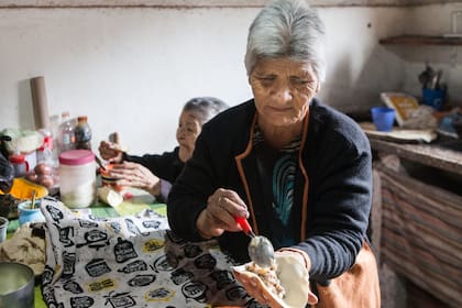 La cocina de Nelly, centro de operaciones de su empredimiento.