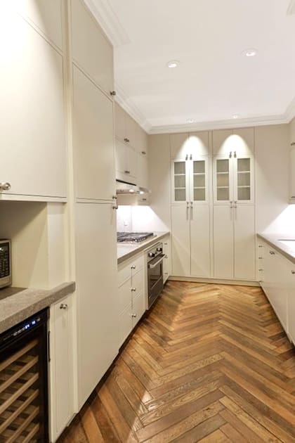 La cocina del departamento 607 fue remodelada con electrodomésticos de alta gama