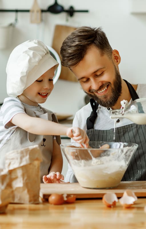 La cocina puede transformarse en un laboratorio o un centro de juegos en las vacaciones de invierno