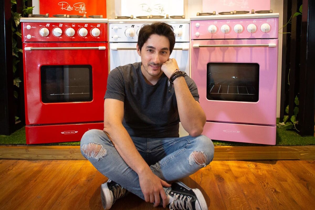 La cocina Retro Style, con piezas originales de los 50, le valió su segundo Good Design, en 2021