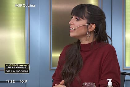 La cocinera no pudo aguantarse la risa luego de un comentario que se malinterpretó.