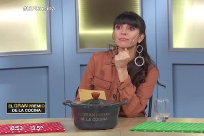 La cocinera y presidenta del jurado le avisó a sus compañeros que estaba ante una situación de emergencia en pleno programa.
