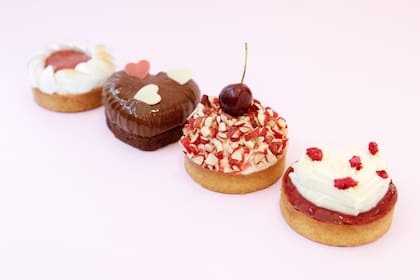 La colección de pastelería boutique diseñada con motivo de San Valentín.