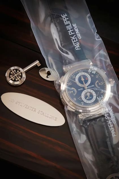 La colección incluye un Rolex del 60 aniversario y un exclusivo Audemars Piguet de esfera azul. (Sotheby's)