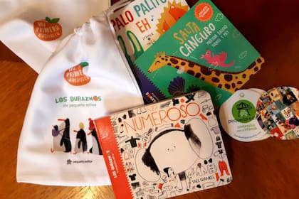 La colección Los duraznos está pensada para los más chicos de la casa