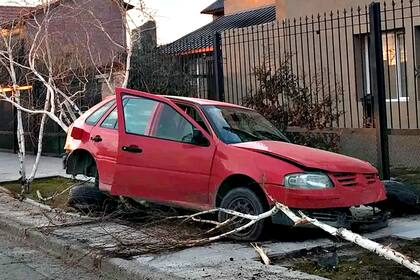 La colisión ocurrió en Cipolletti