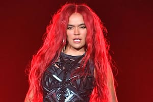 La colombiana continuó con su show