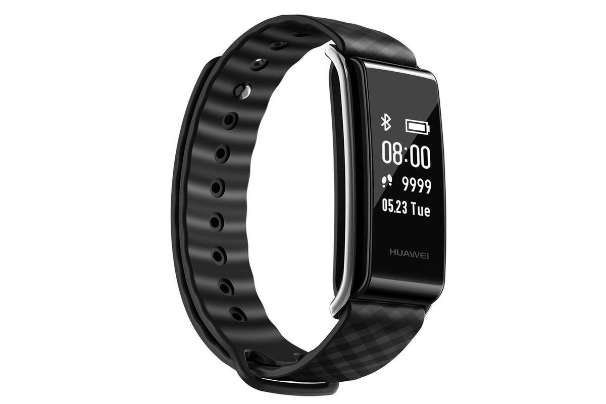 La Color Band A2 de Huawei monitorea parámetros de salud en tiempo real e invita al movimiento; también muestra alertas por mensajes y llamadas